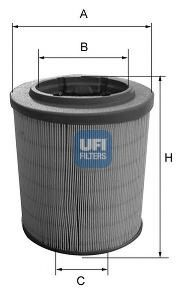 Filtre - Filtru aer UFI 27.628.00