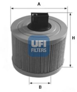 Filtre - Filtru aer UFI 27.636.00