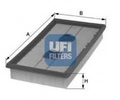 Filtre - Filtru aer UFI 30.209.00