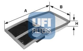 Filtre - Filtru aer UFI 30.342.00