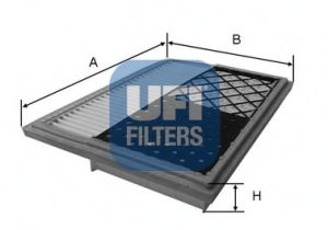 Filtre - Filtru aer UFI 30.462.00