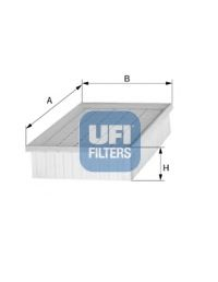 Filtre - Filtru aer UFI 30.467.00