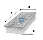 Filtre - Filtru aer UFI 30.498.00