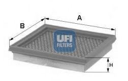 Filtre - Filtru aer UFI 30.544.00