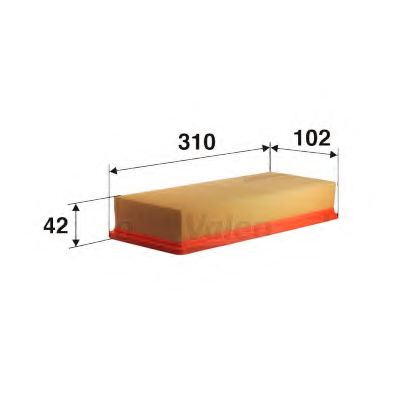 Filtre aer - Filtru aer VALEO 585002