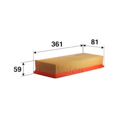 Filtre aer - Filtru aer VALEO 585056