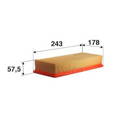Filtre aer - Filtru aer VALEO 585074