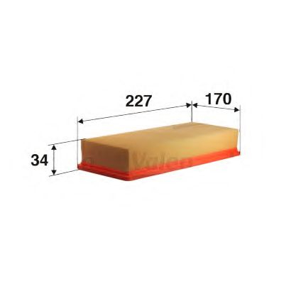 Filtre aer - Filtru aer VALEO 585122