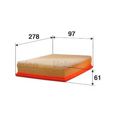 Filtre aer - Filtru aer VALEO 585181