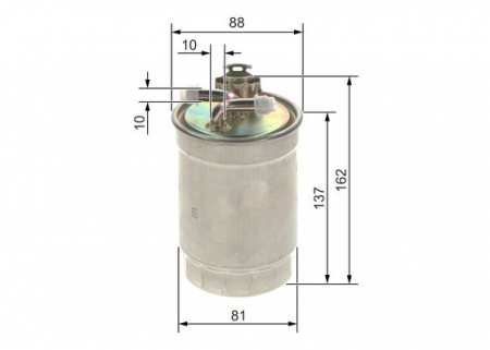 Filtru combustibil BOSCH 0 450 906 429 [3]