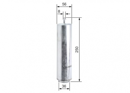 Filtru combustibil BOSCH 0 450 906 457 [1]
