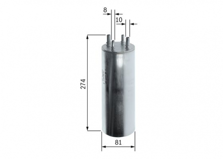 Filtru combustibil BOSCH 0 450 906 467 [4]
