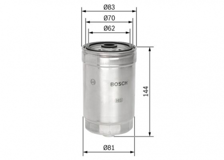Filtru combustibil BOSCH 1 457 434 314 [2]