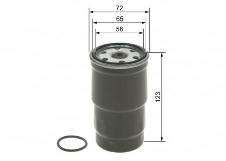 Filtru combustibil BOSCH 1 457 434 440 [1]