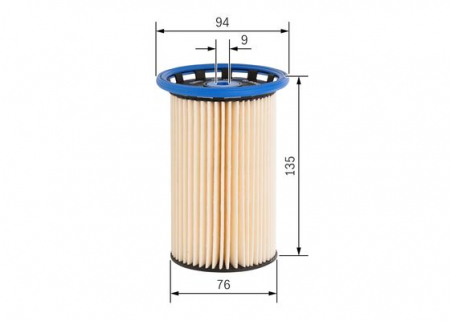 Filtru combustibil BOSCH F 026 402 809 [1]