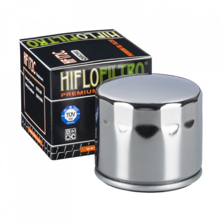 Moto/Atv - Filtru de ulei HIFLOFILTRO HF172C Cromat