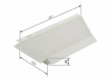 Filtru habitaclu BOSCH 1 987 432 048 [5]