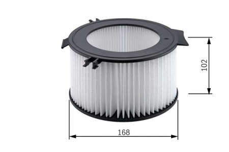 Filtru habitaclu BOSCH 1 987 432 056 [4]