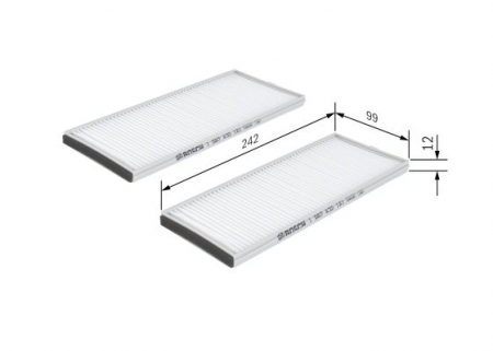 Filtru habitaclu BOSCH 1 987 432 161 [1]