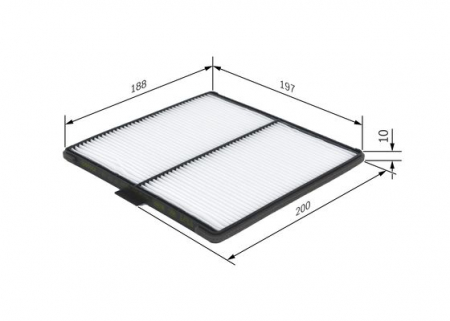 Filtru habitaclu BOSCH 1 987 432 171 [3]