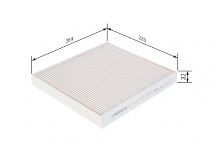Filtru habitaclu BOSCH 1 987 432 540 [1]