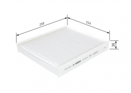 Filtru habitaclu BOSCH 1 987 435 002 [3]