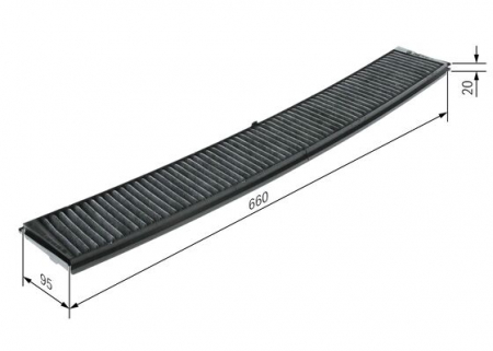 Filtre habitaclu - Filtru habitaclu C.A. BOSCH 1 987 432 336