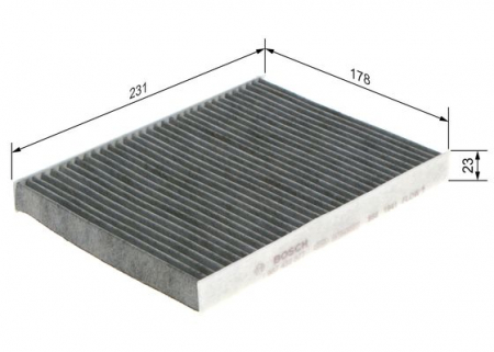 Filtru habitaclu C.A. BOSCH 1 987 432 377 [5]