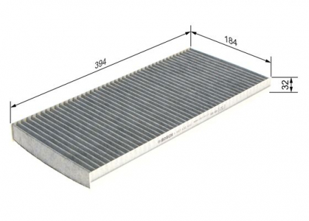 Filtru habitaclu C.A. BOSCH 1 987 432 410 [2]