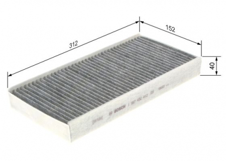 Filtre habitaclu - Filtru habitaclu C.A. BOSCH 1 987 432 412