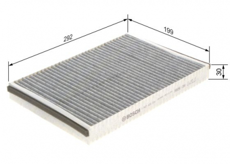 Filtru habitaclu C.A. BOSCH 1 987 435 514 [2]