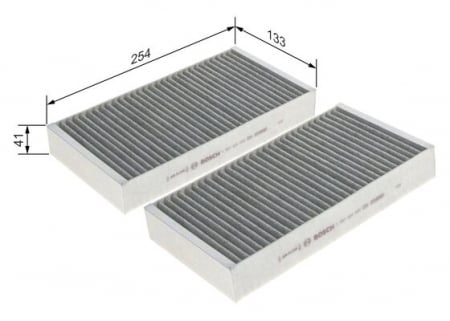 Filtru habitaclu C.A. BOSCH 1 987 435 585 [1]