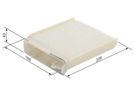 Filtru habitaclu LOG./SAND. BOSCH 1 987 432 120 [3]