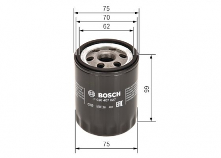Filtru ulei BOSCH F 026 407 027 [2]