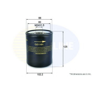Filtre - Filtru ulei COMLINE CIZ11491