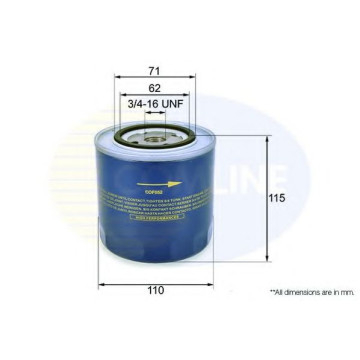 Filtre - Filtru ulei COMLINE EOF052