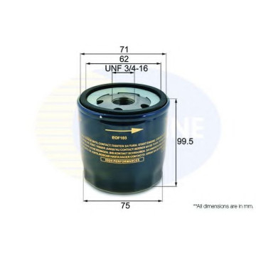 Filtre - Filtru ulei COMLINE EOF103