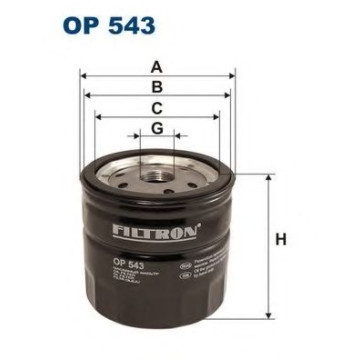 Filtre - Filtru ulei FILTRON OP543