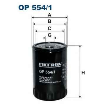 Filtre - Filtru ulei FILTRON OP554/1