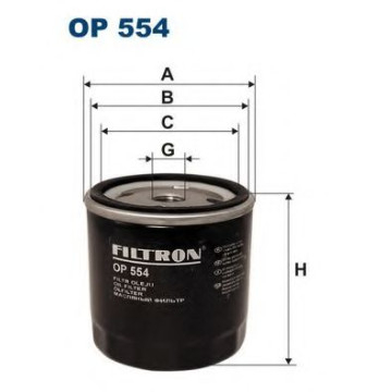 Filtre - Filtru ulei FILTRON OP554