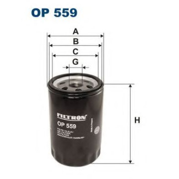 Filtre - Filtru ulei FILTRON OP559
