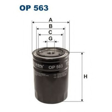 Filtre - Filtru ulei FILTRON OP563