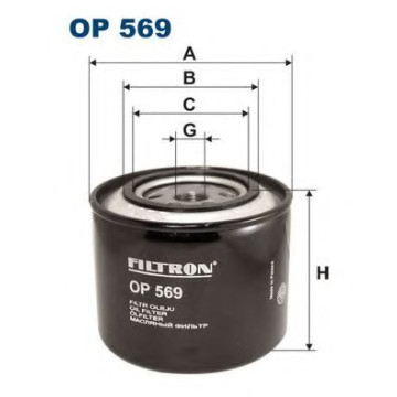 Filtre - Filtru ulei FILTRON OP569