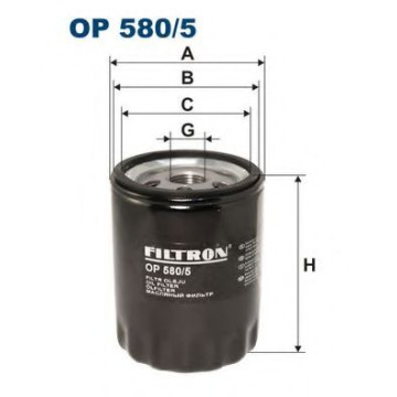 Filtre - Filtru ulei FILTRON OP580/5