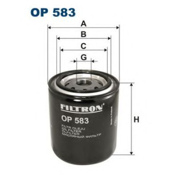 Filtre - Filtru ulei FILTRON OP583
