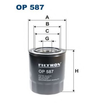 Filtre - Filtru ulei FILTRON OP587