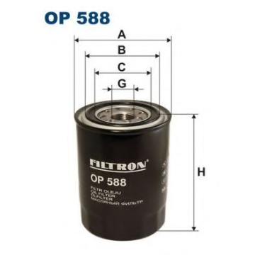Filtre - Filtru ulei FILTRON OP588