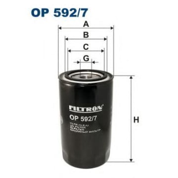 Filtre - Filtru ulei FILTRON OP592/7