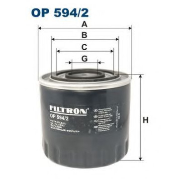 Filtre - Filtru ulei FILTRON OP594/2