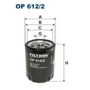 Filtre - Filtru ulei FILTRON OP616/2